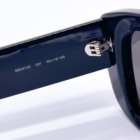 NEW BALENCIAGA BB0072S 001 BLACK UNISEX SUNGLASSES BALENCIAGA - Picture 11 of 12